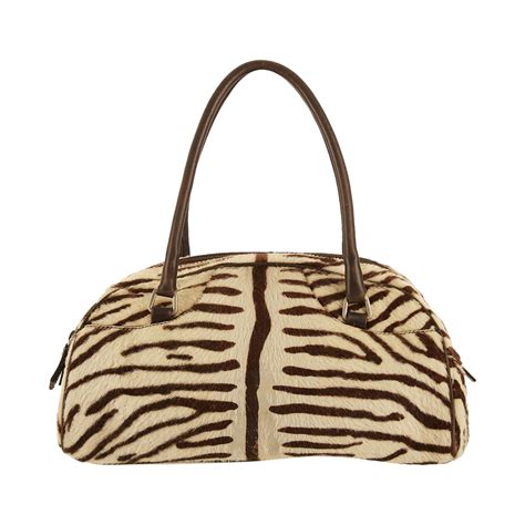 prada zebra bag|Prada Zebra Shoulder Bag – Treasures of NYC.